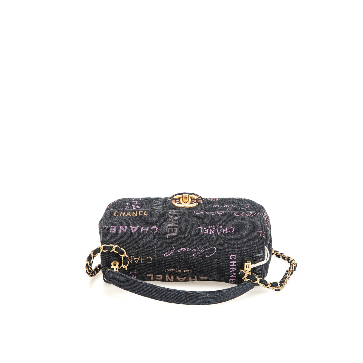 Denim Flap Bag