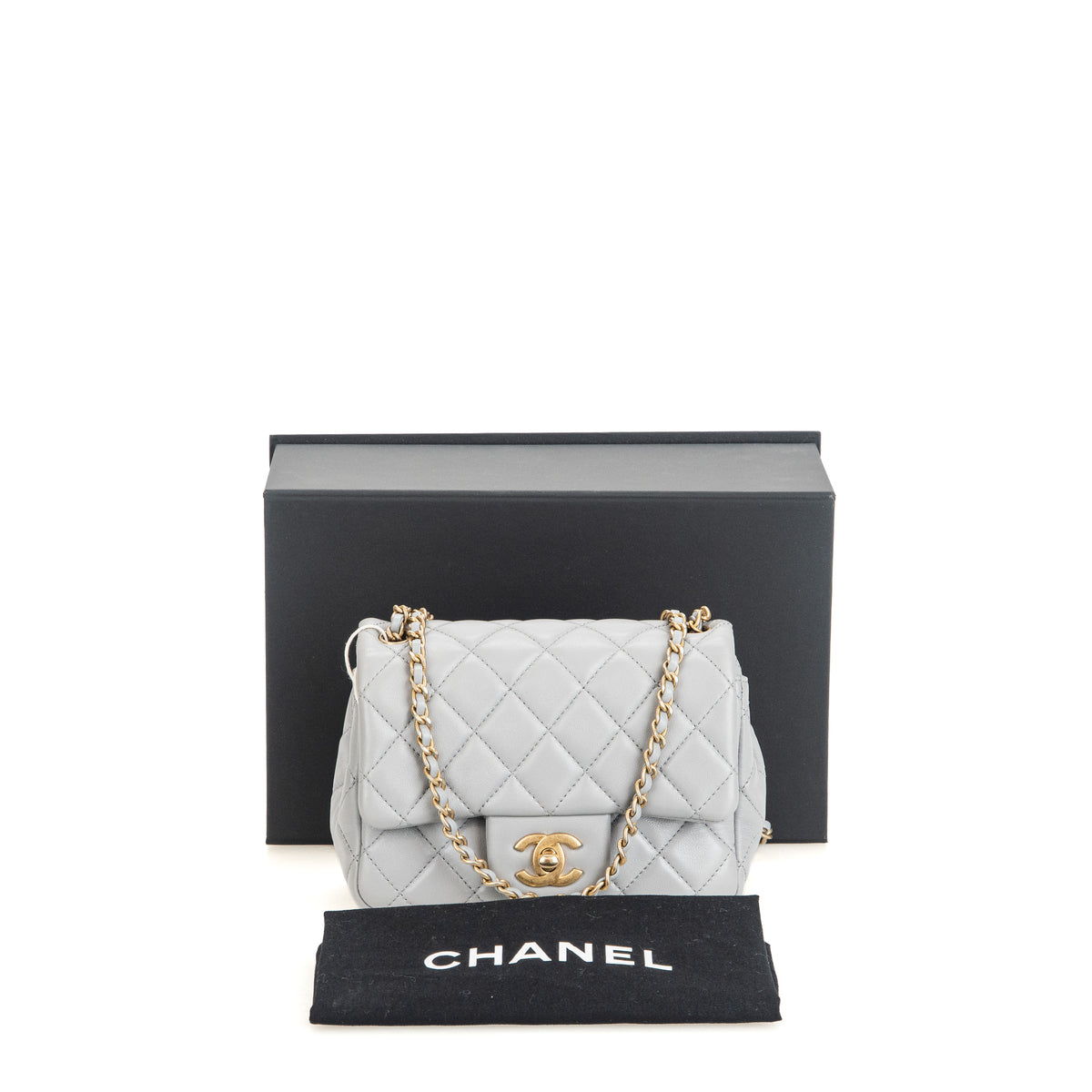 Mini Pearl Crush Flap Bag