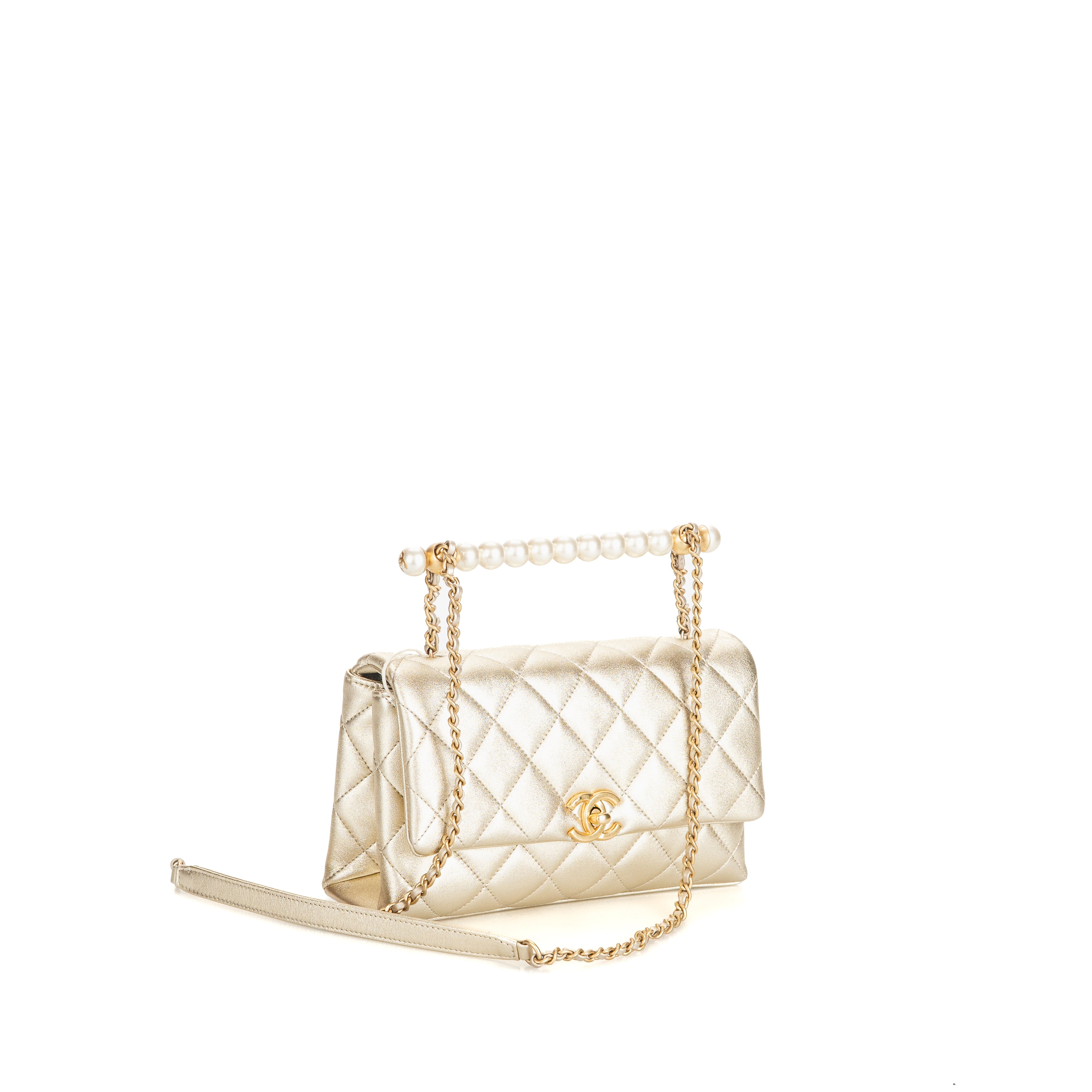 Pearl Flap Bag
