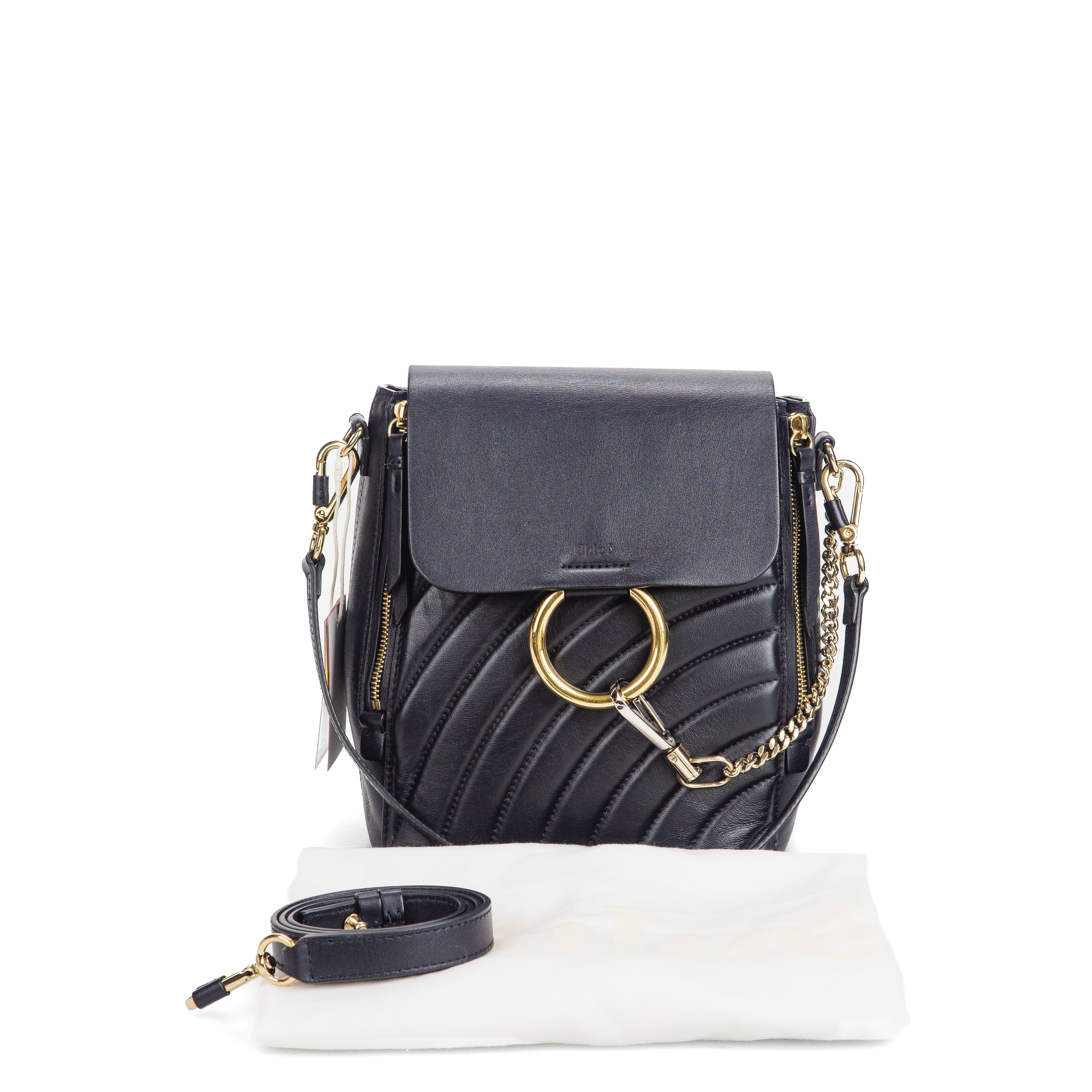 Backpack Bag Chloé Faye Mini Backpack Chloé Faye – Glück Glanz