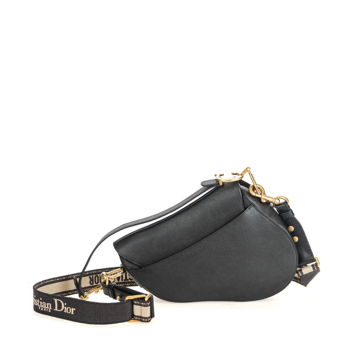 Saddle bag with crossbody strap