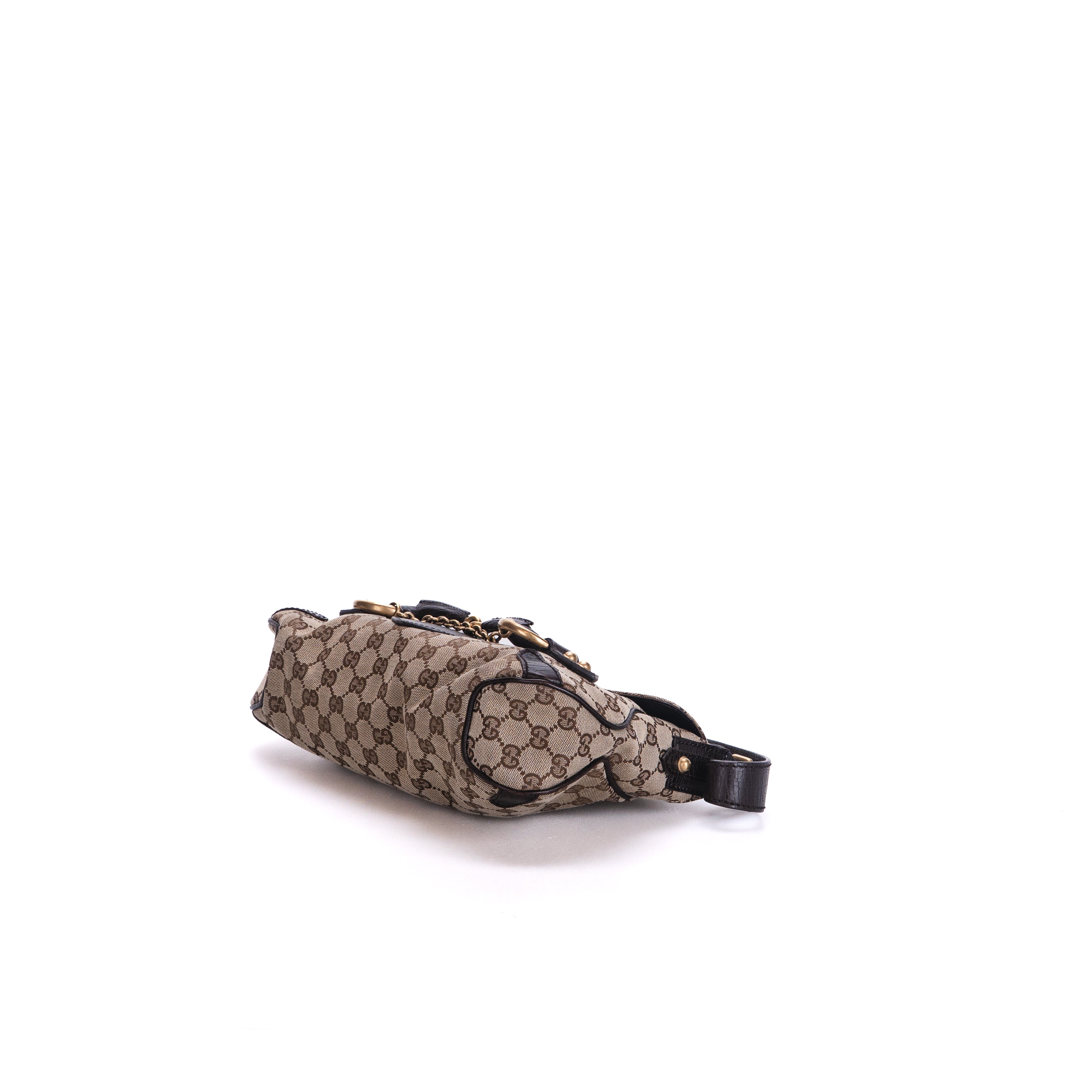 Horsebit Flap Bag