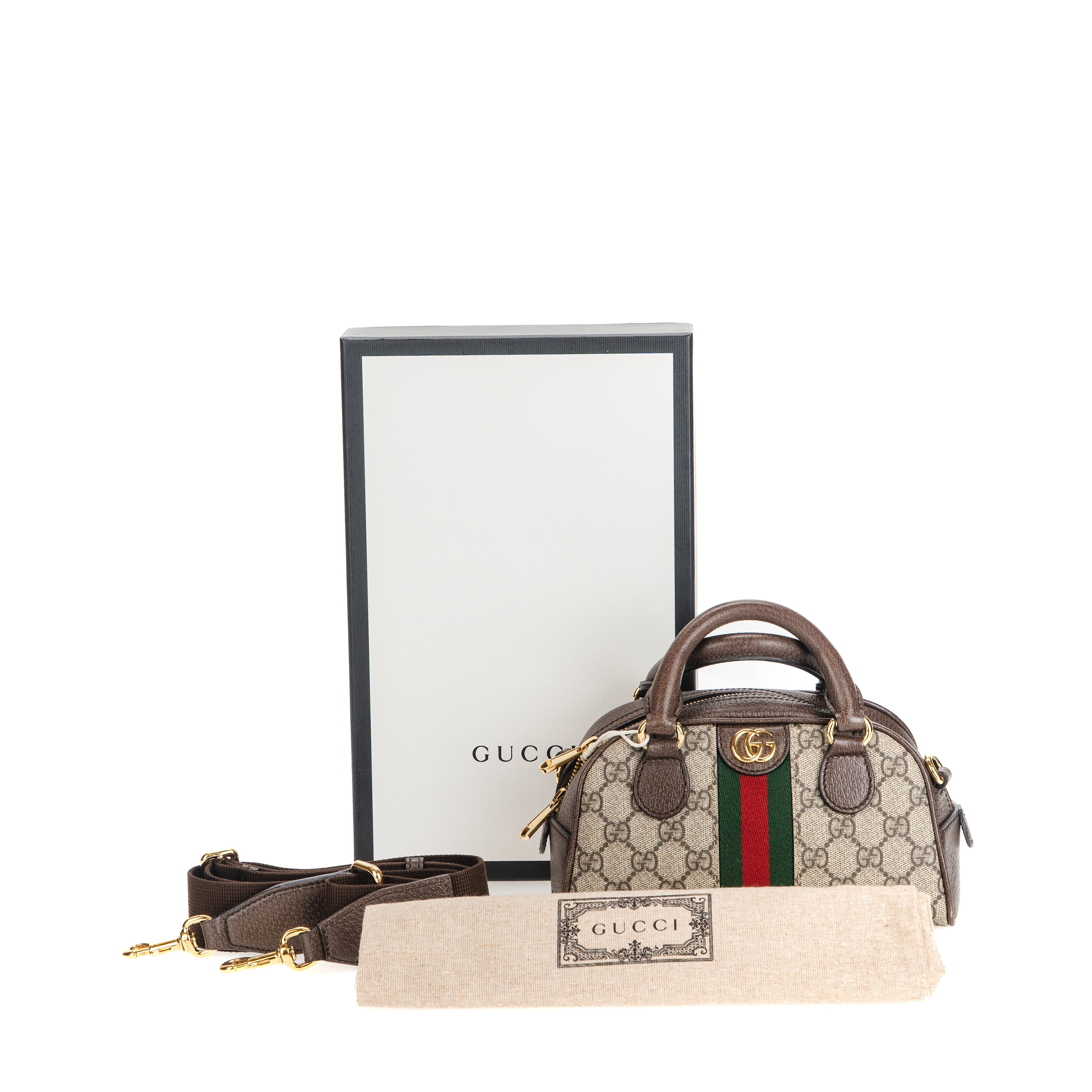 Mini Ophidia Boston Bag