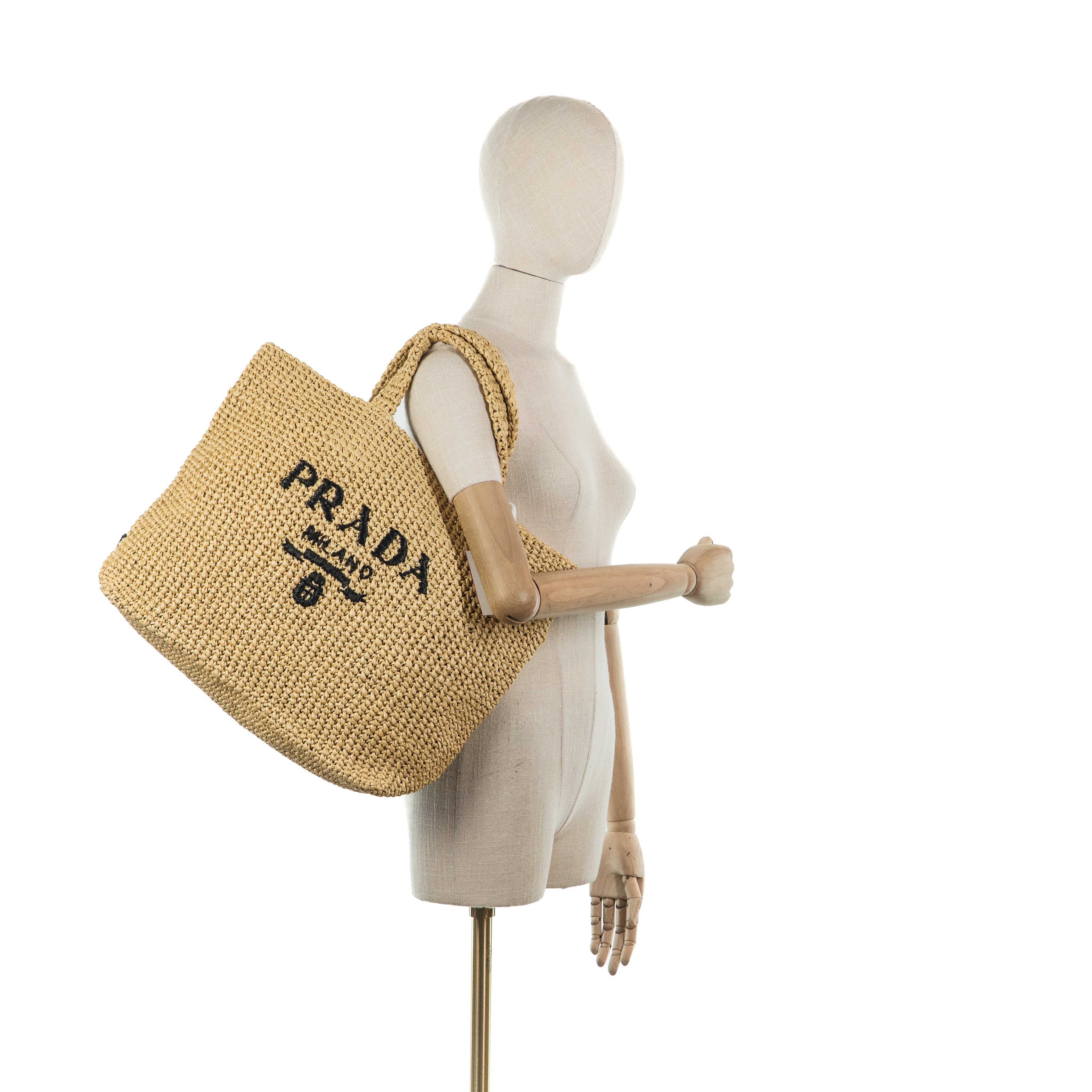 Raffia Tote Bag