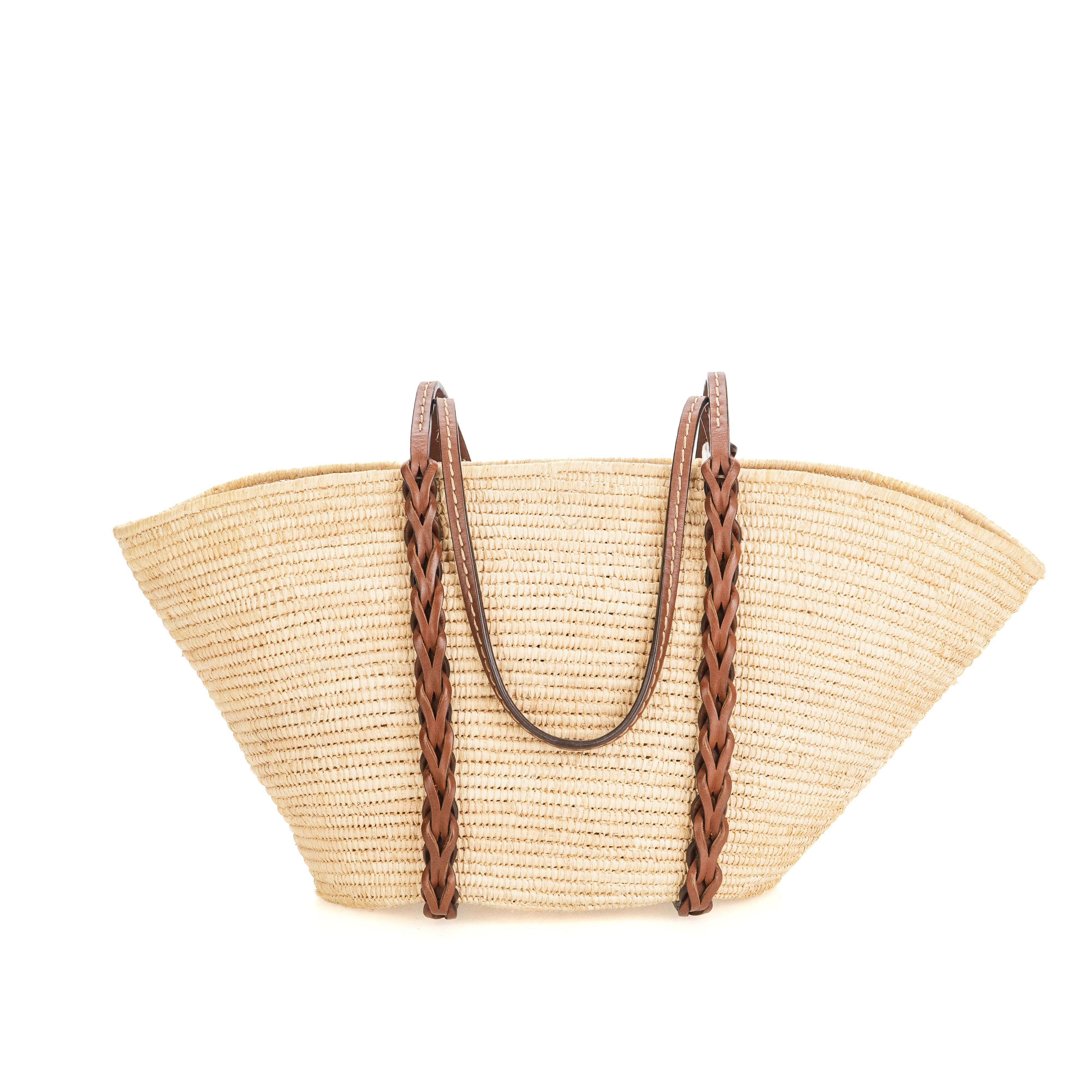 Raffia Korb