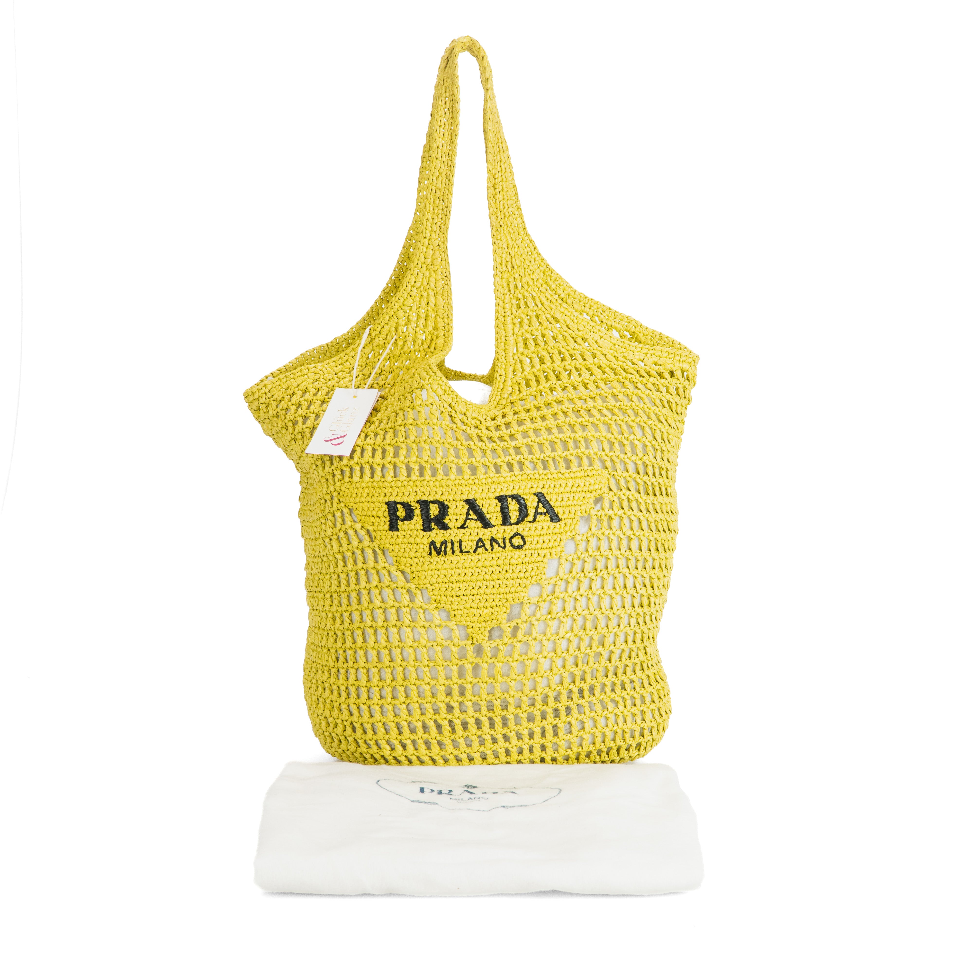 Crochet Raffia Tote Bag
