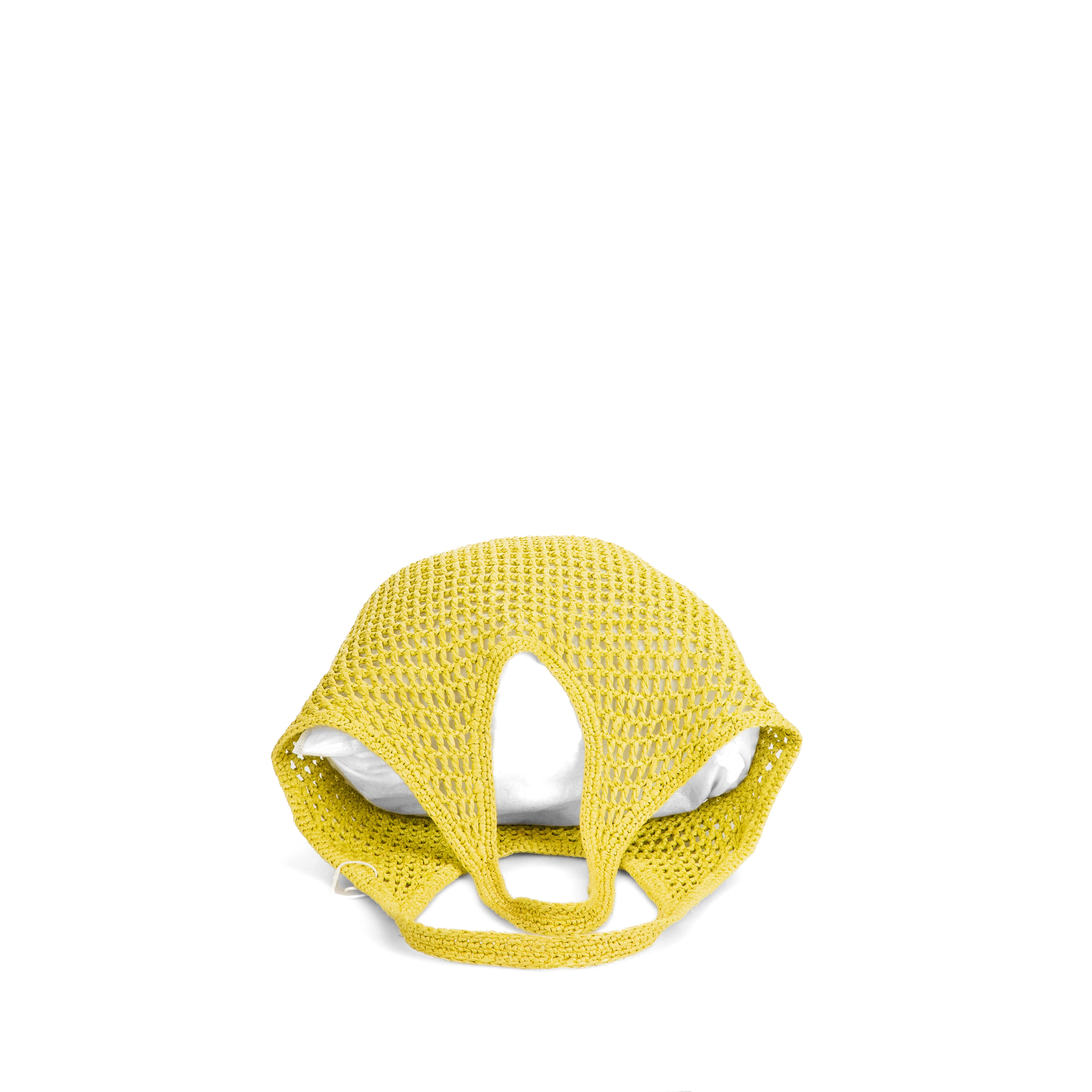 Crochet Raffia Tote Bag