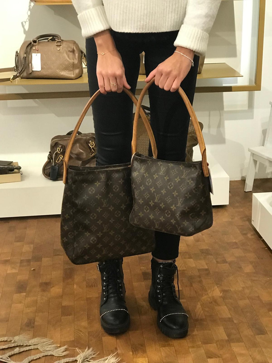 Die Louis Vuitton Looping im Vergleich