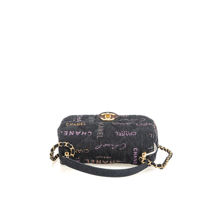 Denim Flap Bag