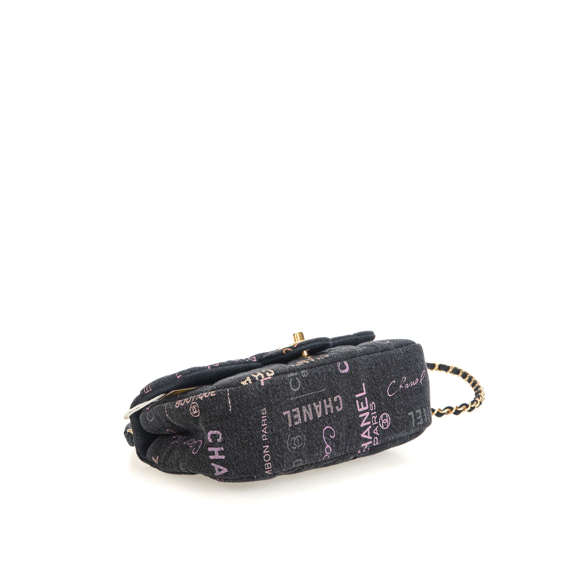 Denim Flap Bag