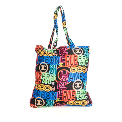 Faltbare Tote Bag mit Flap Bag