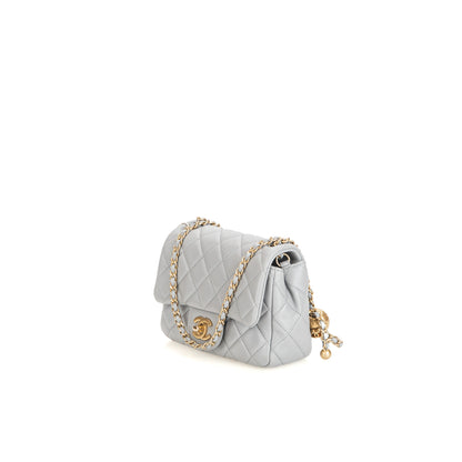 Mini Pearl Crush Flap Bag