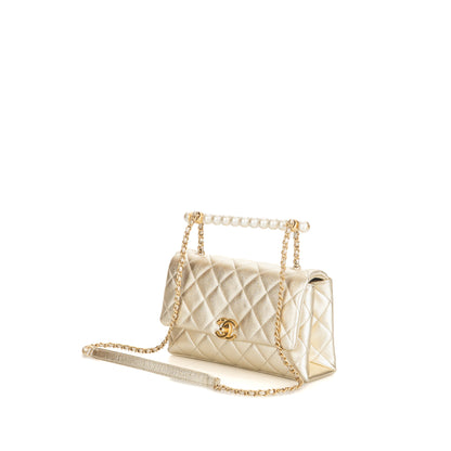 Pearl Flap Bag