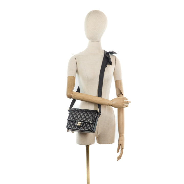 Quilted Bolero Flap Bag