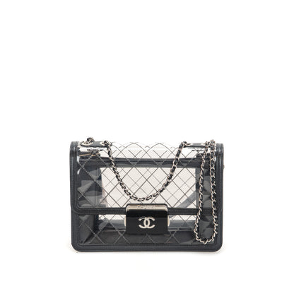 Naked Beauty Lock Flap Bag