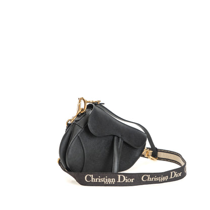 Saddle bag with crossbody strap