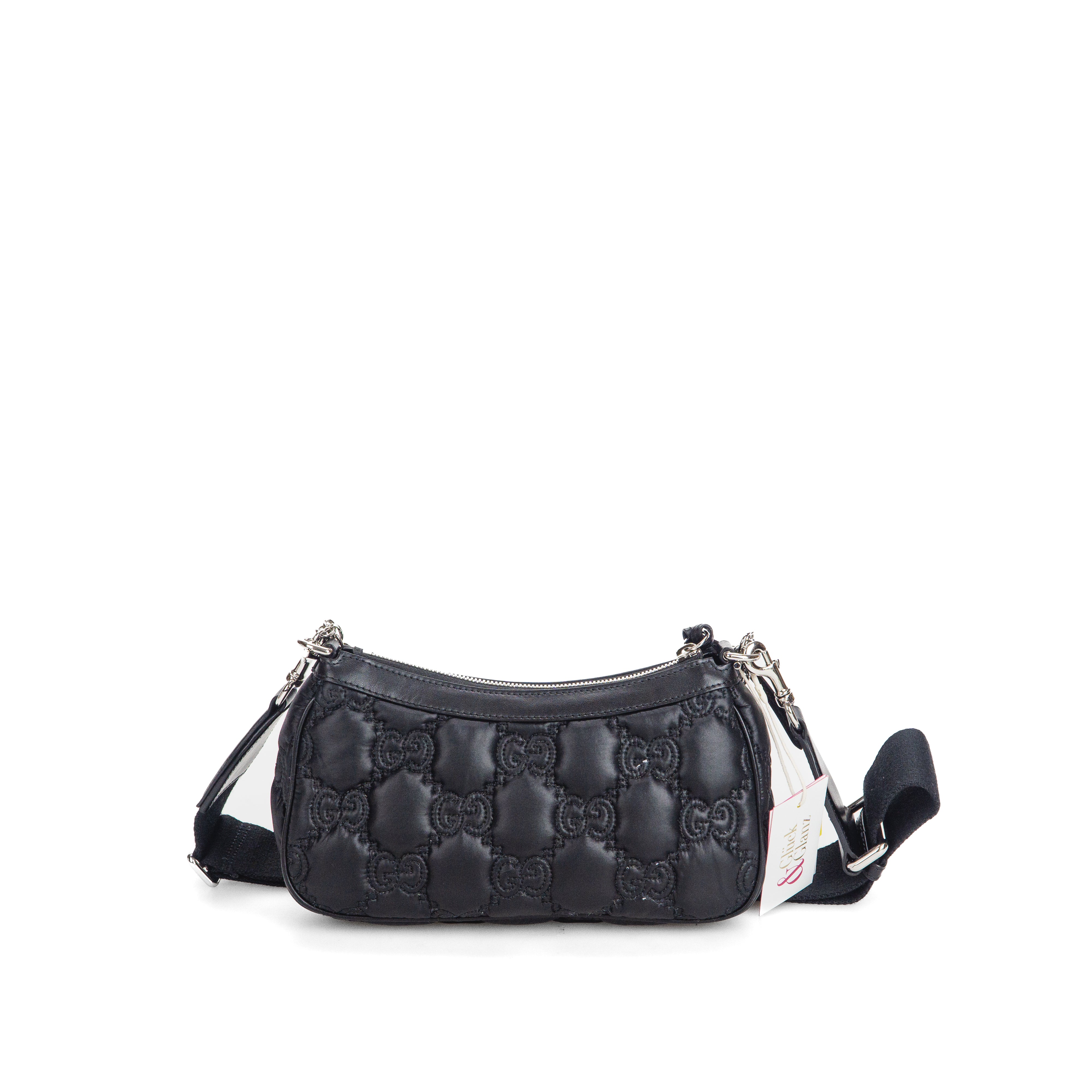 Black crossbody gucci bag online