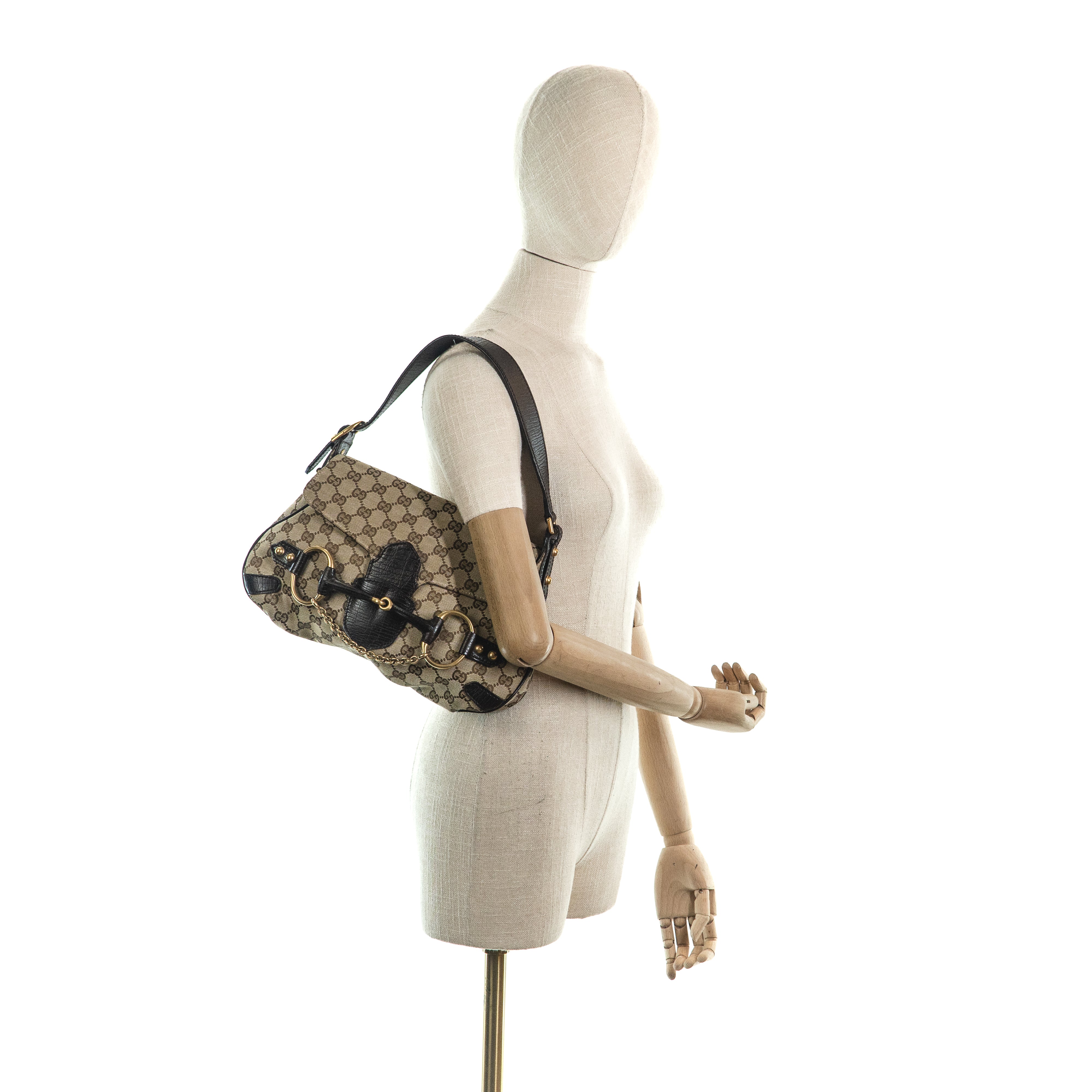 Horsebit Flap Bag
