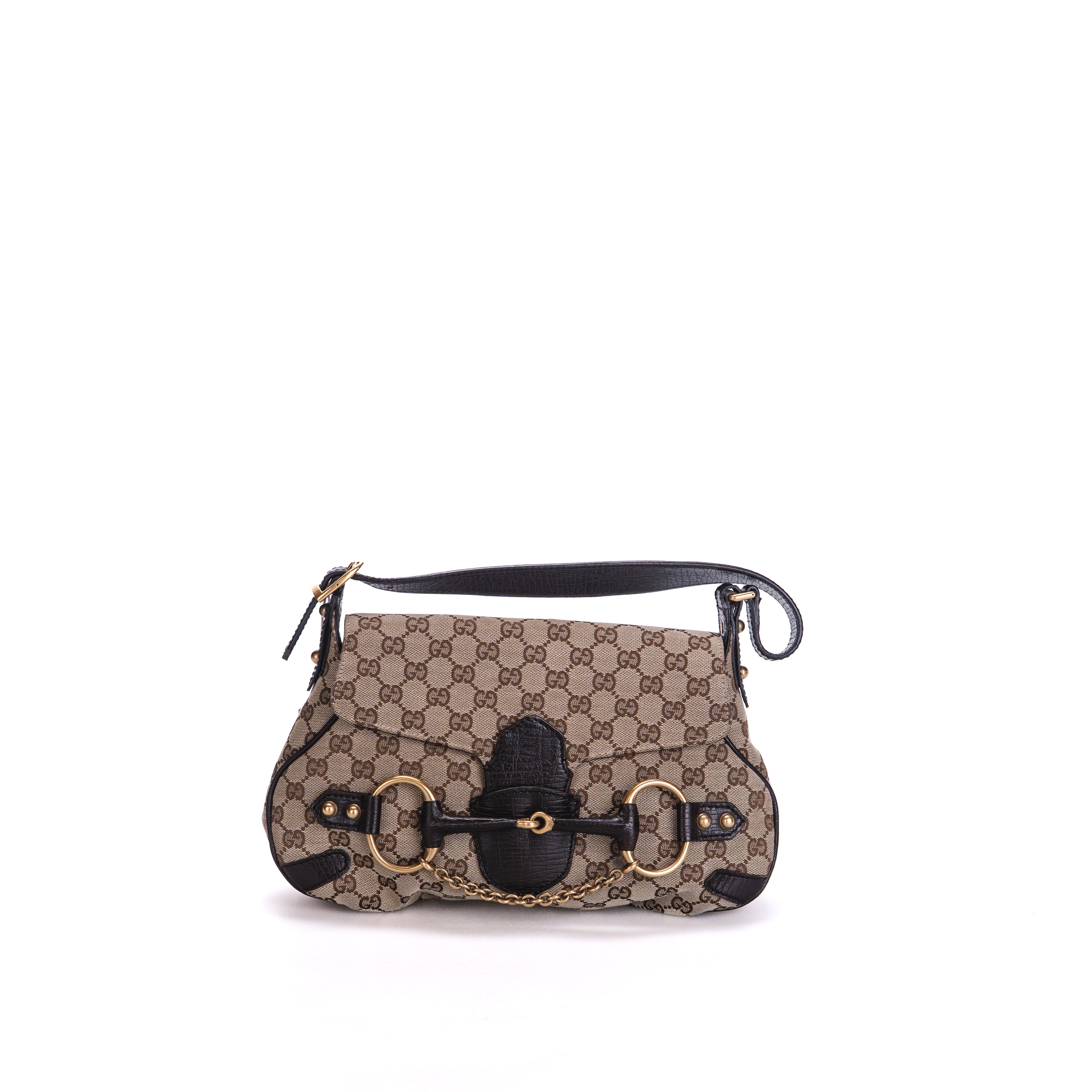 Horsebit Flap Bag