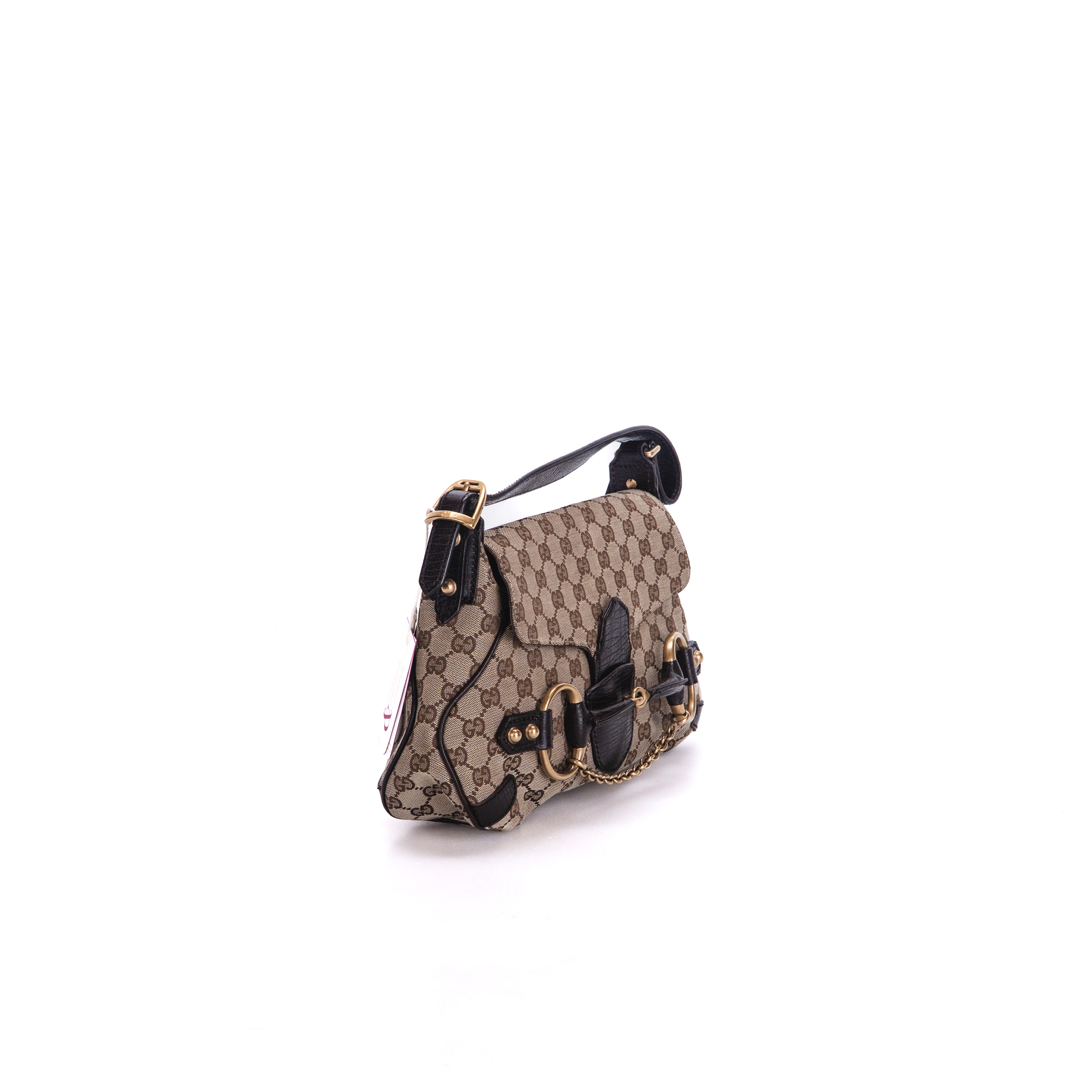 Horsebit Flap Bag