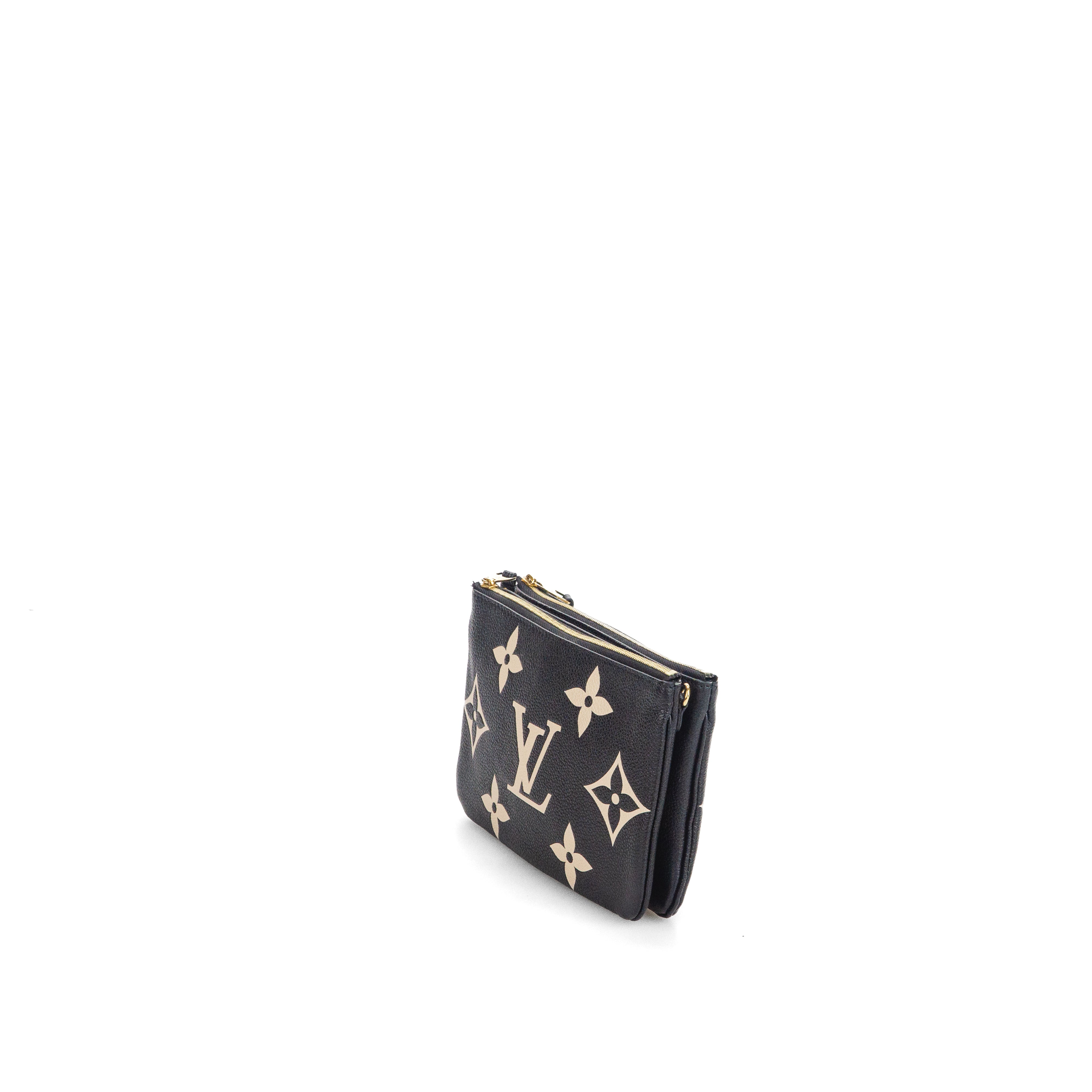 Double zip pochette price sale