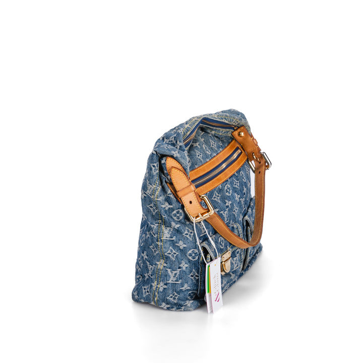 Denim Baggy mit Verlängerungsriemen
