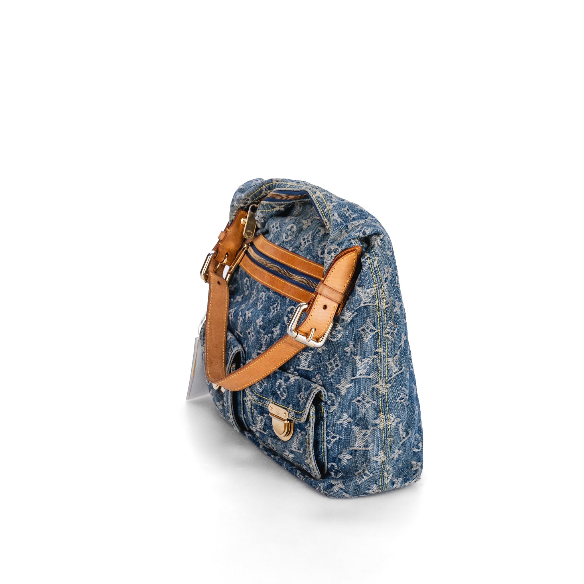Denim Baggy mit Verlängerungsriemen