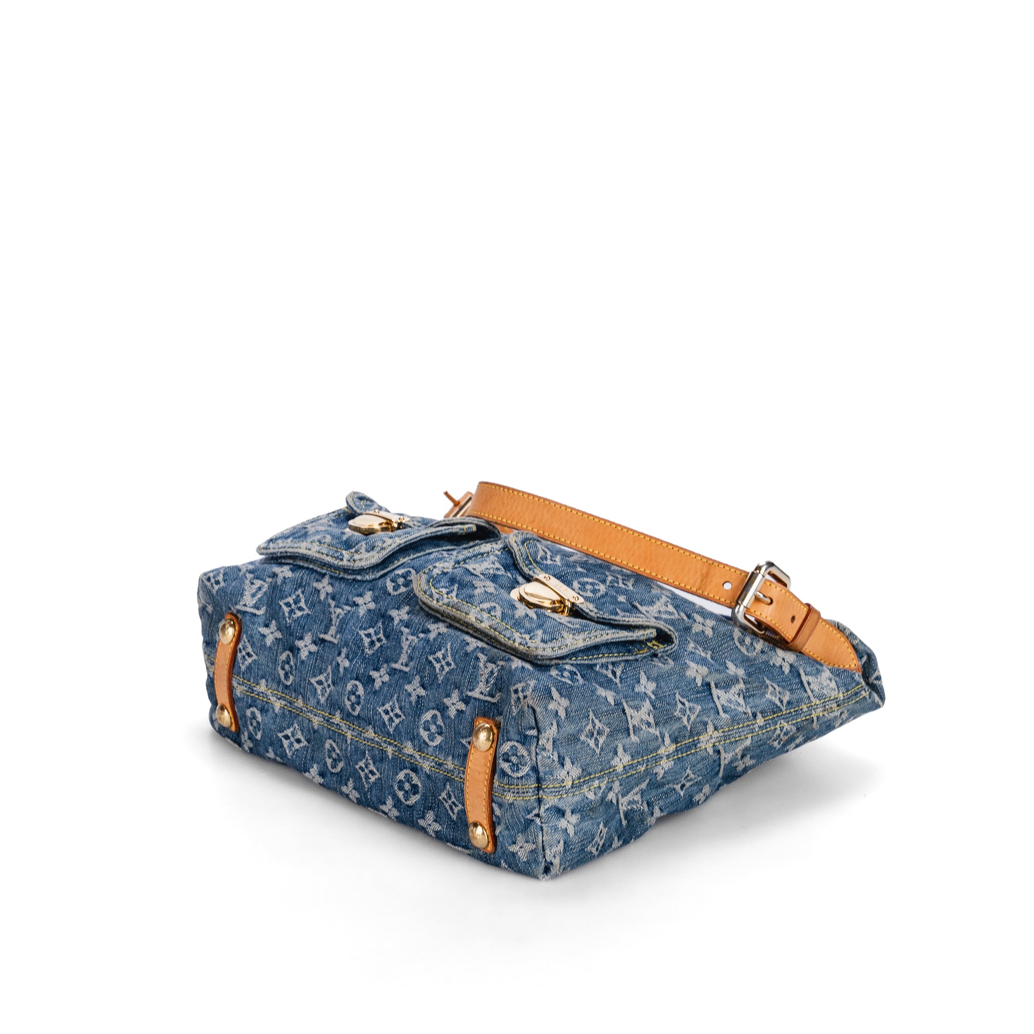 Denim Baggy mit Verlängerungsriemen