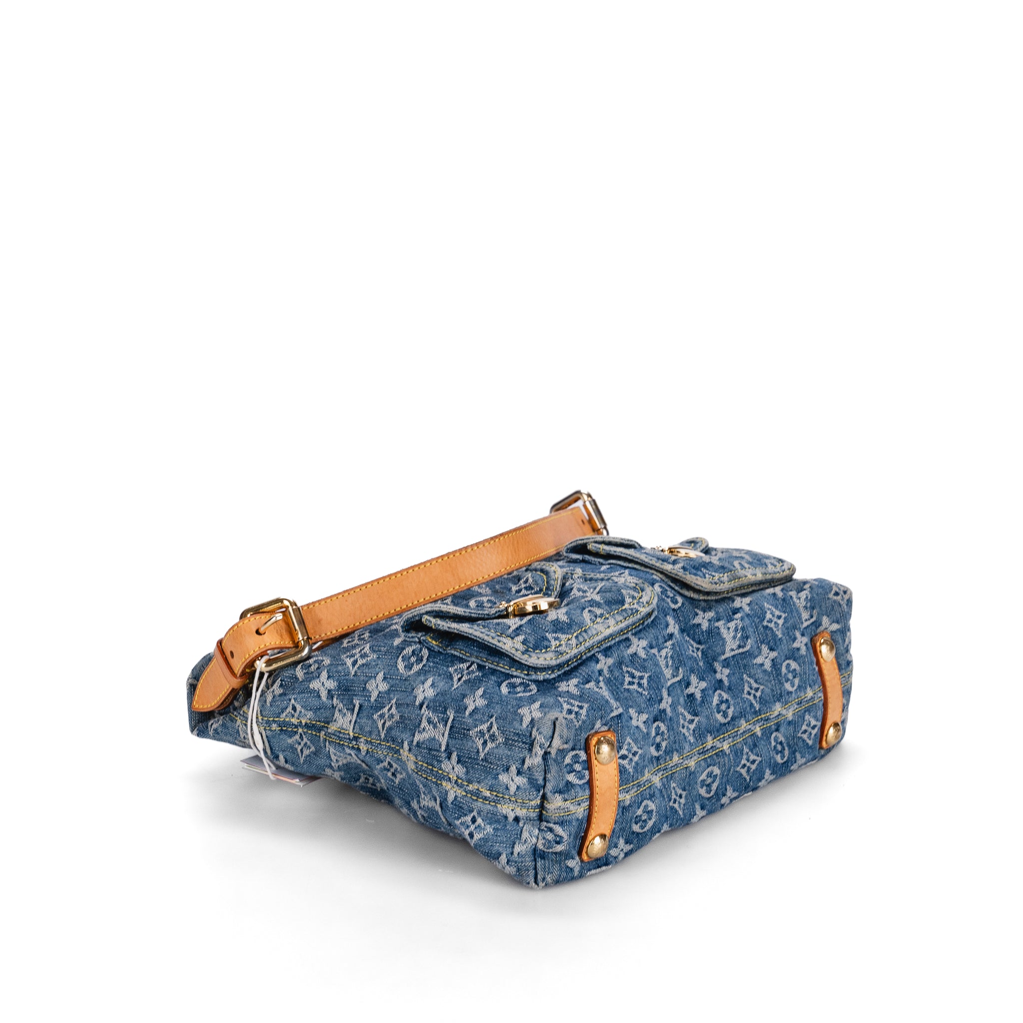 Denim Baggy mit Verlängerungsriemen
