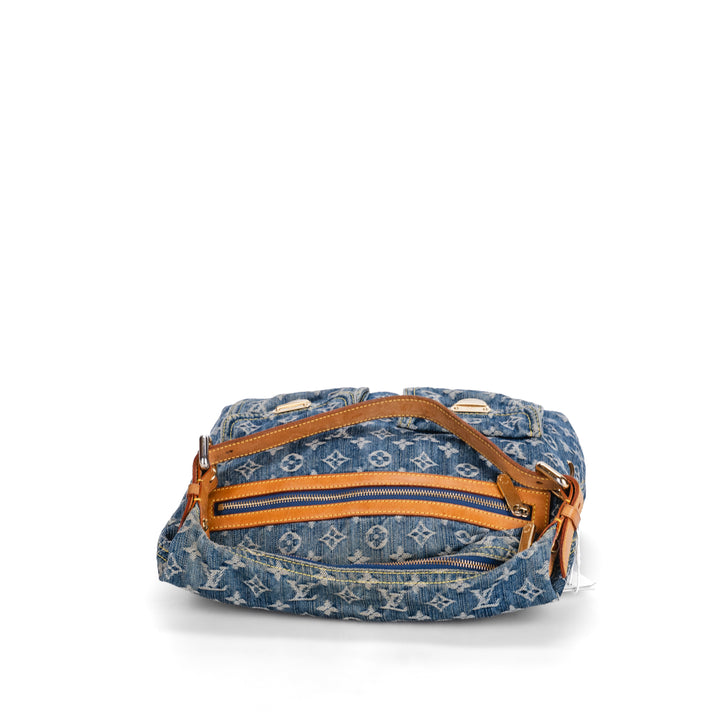 Denim Baggy mit Verlängerungsriemen
