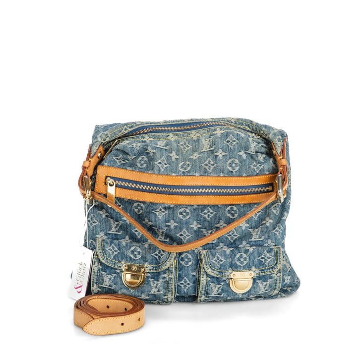 Denim Baggy mit Verlängerungsriemen