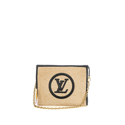 Raffia Clutch
