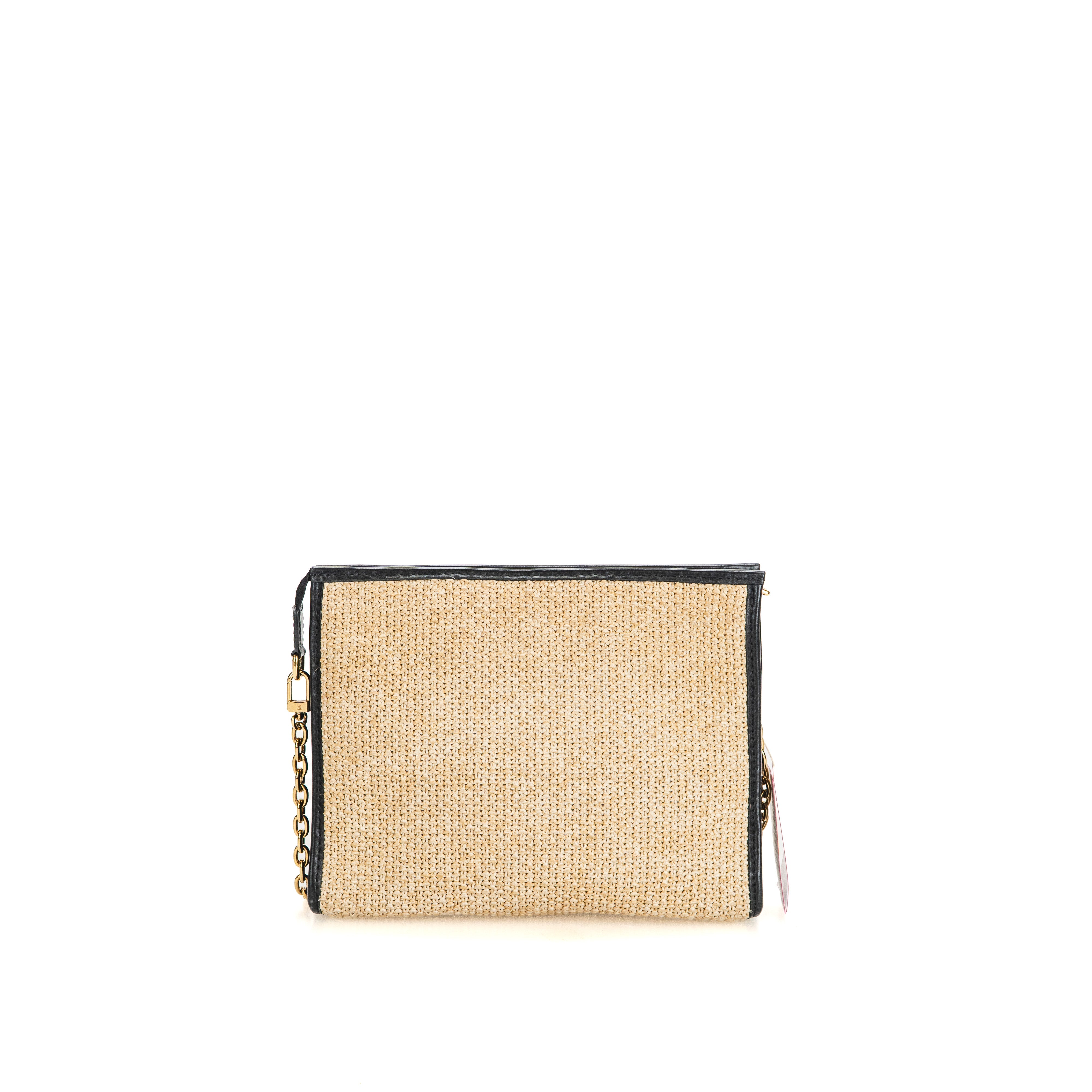 Raffia Clutch