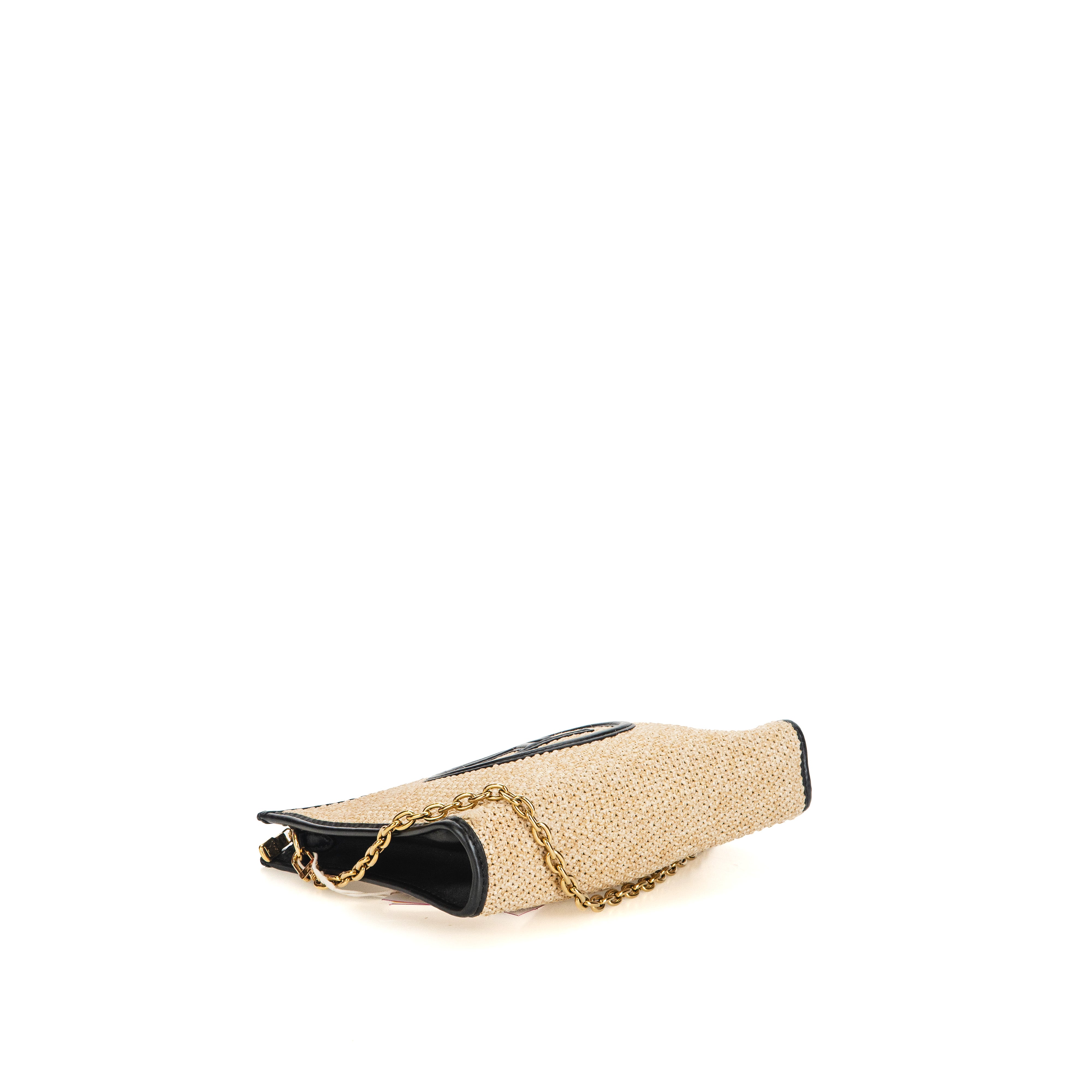Raffia Clutch