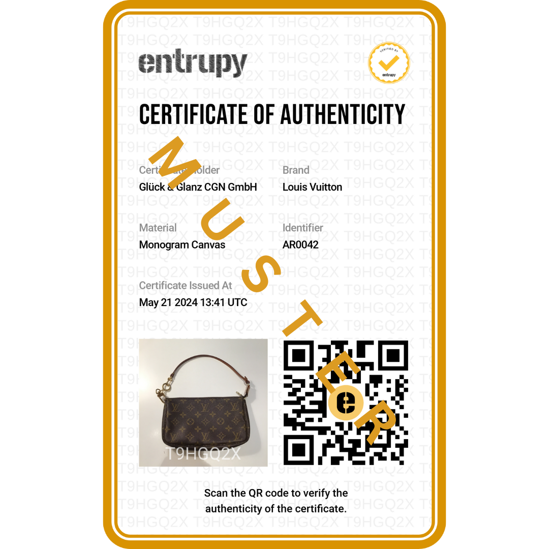 Certificate of Authenticity by Entrupy 