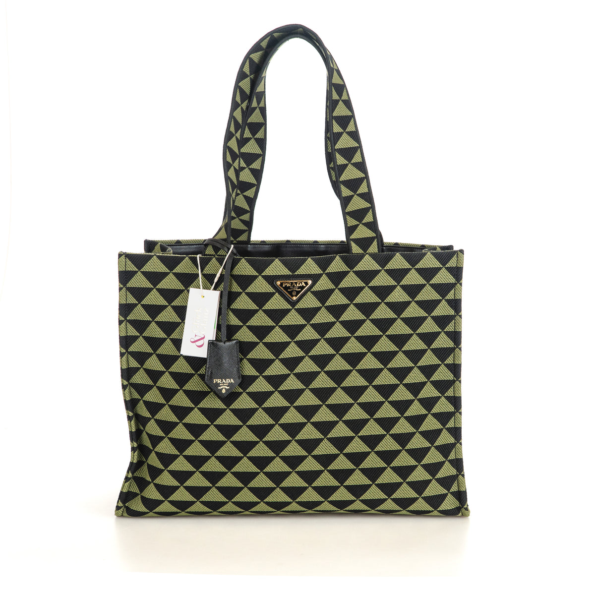 Jacquard Tote Bag