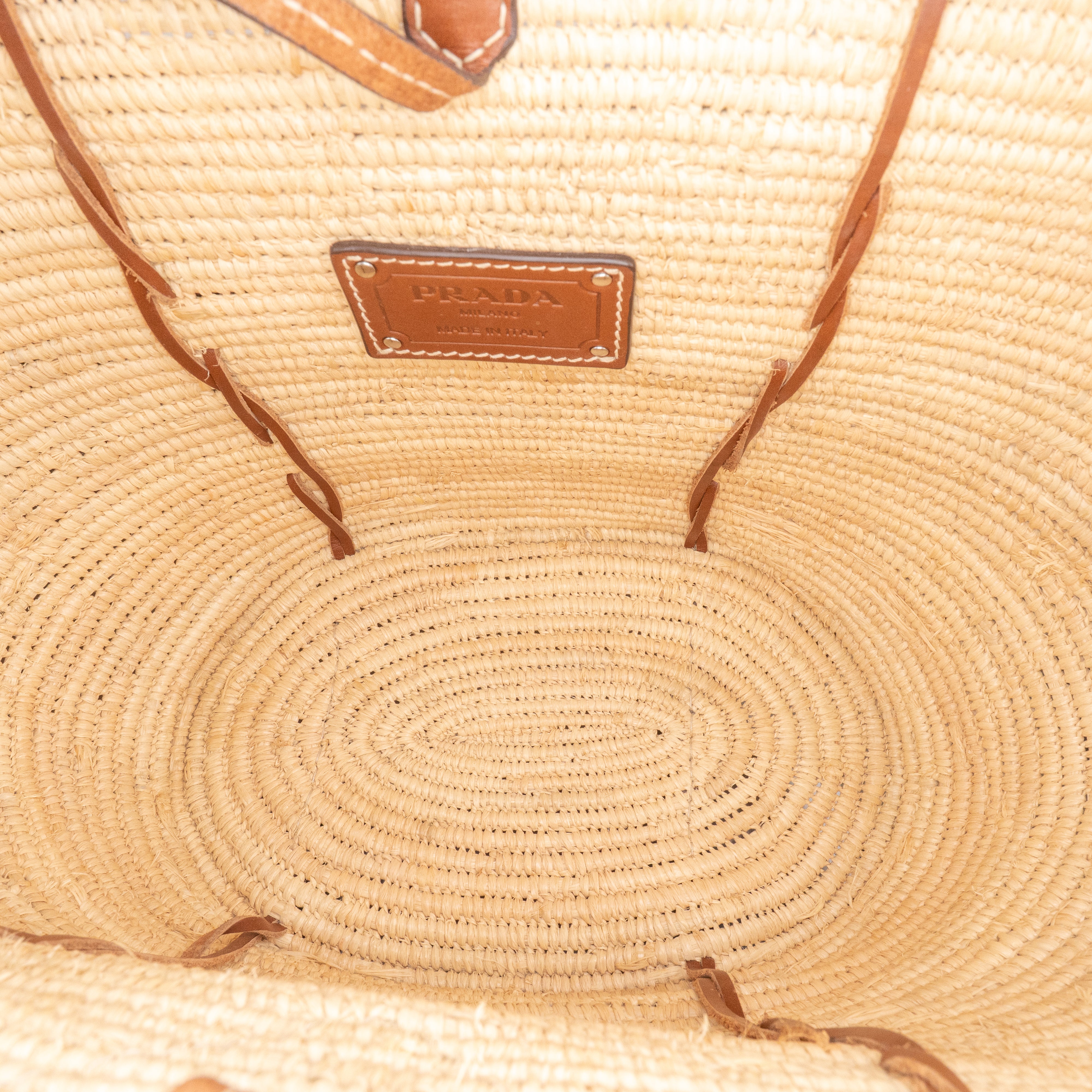 Raffia Korb