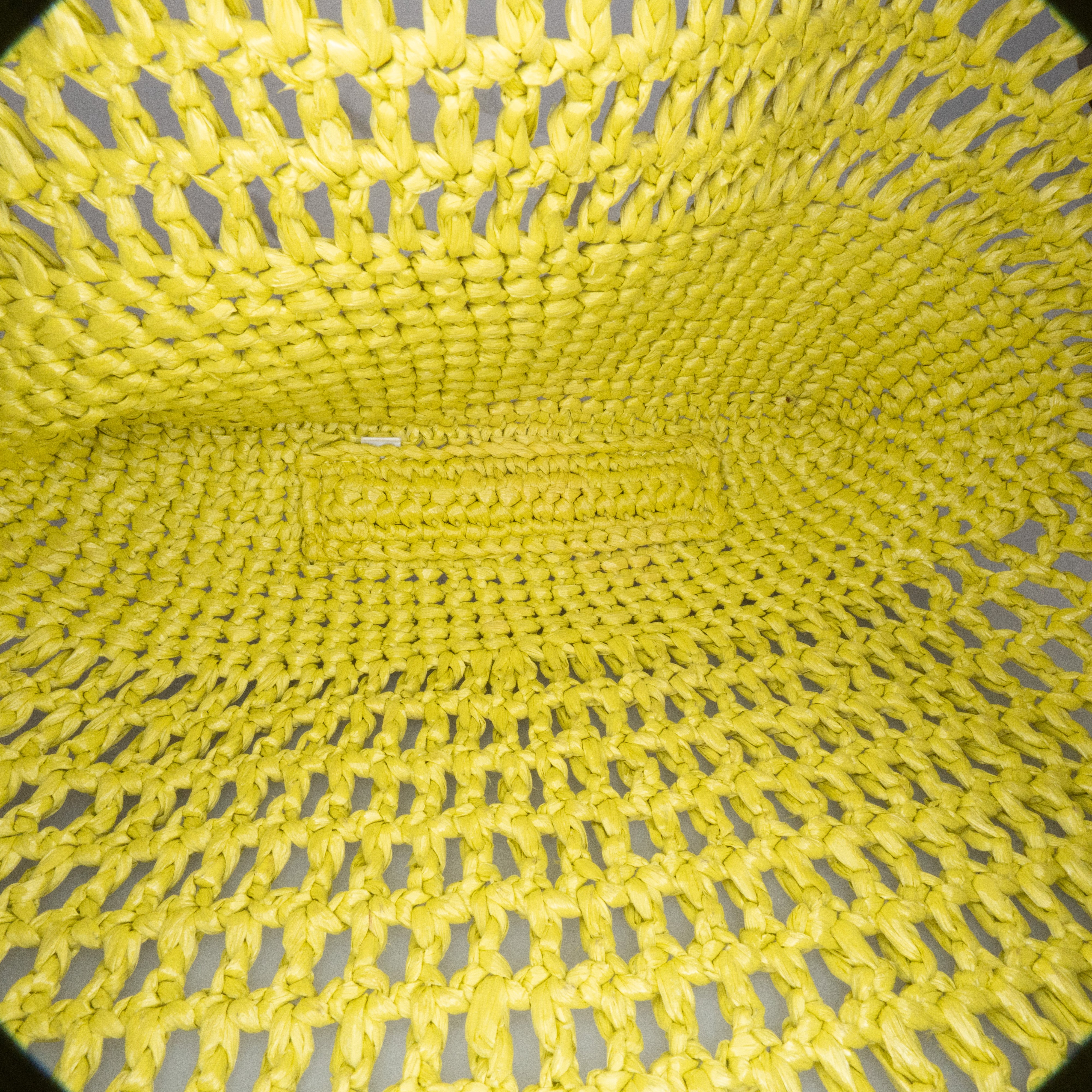 Crochet Raffia Tote Bag
