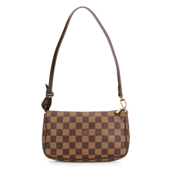 Shoulder strap pochette (brown)