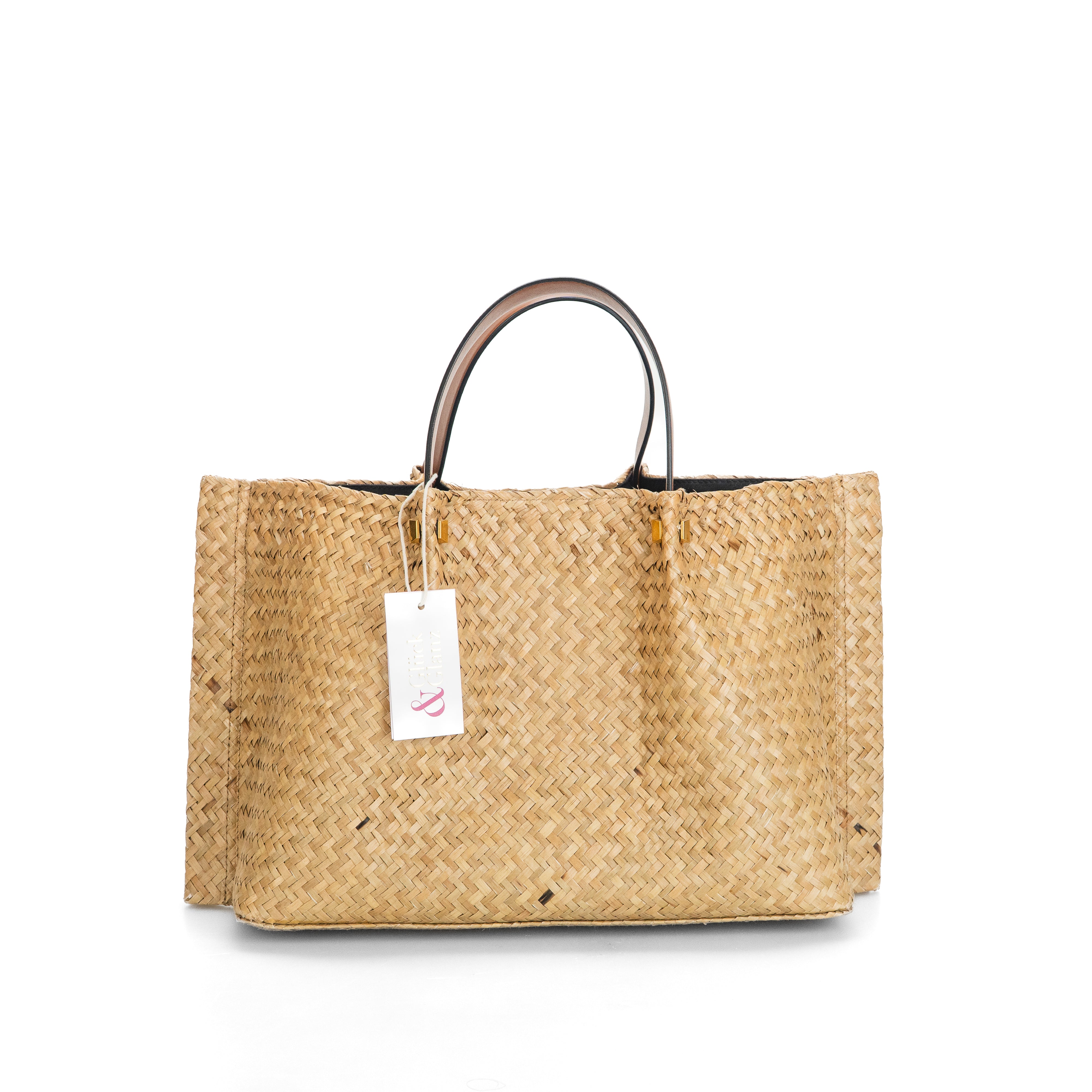 Raffia Tote Bag